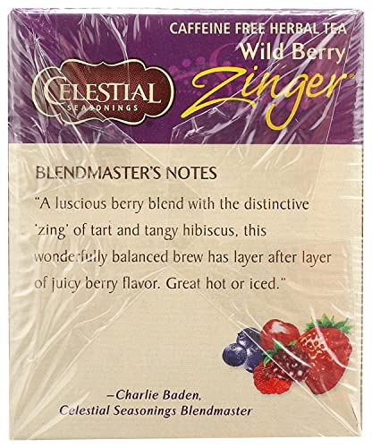 Celestial Seasonings Tea Wild Berry Zinger (Pack Of 3) #TOP3