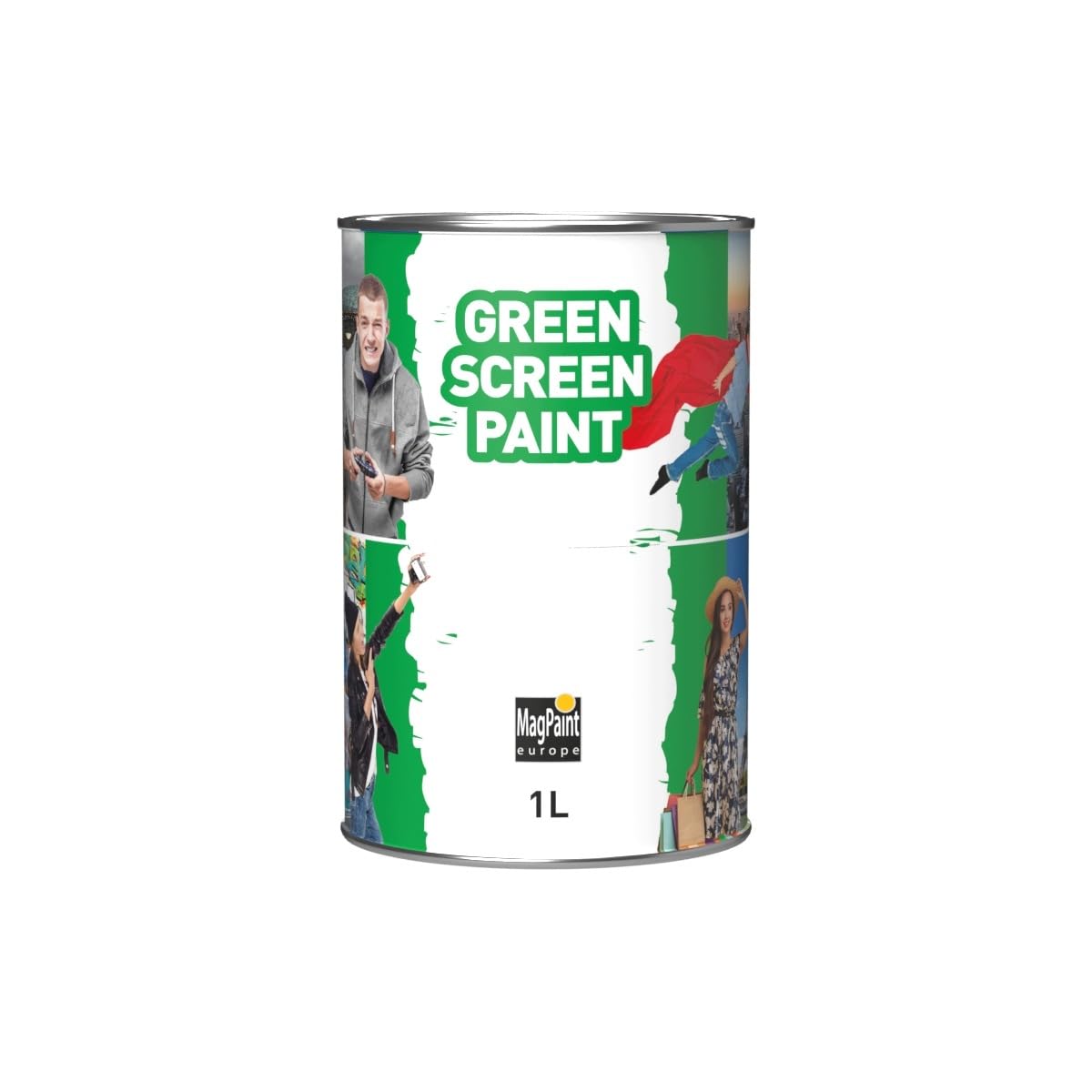GreenscreenPaint Farba Chroma Key Zielony Ekran 1L (10m²)