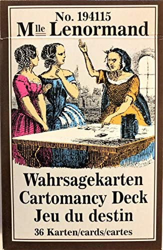 Lenormand Wahrsagekarten, 36 Karten mit Anleitung