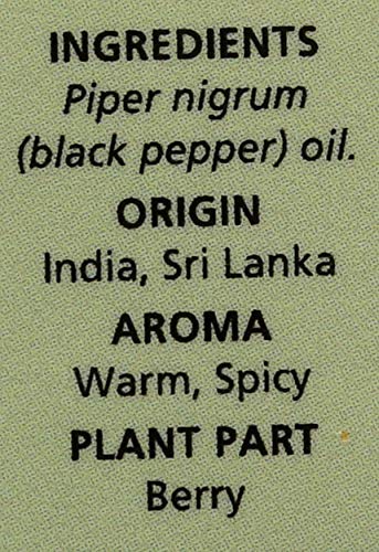 Aceite Esencial de Pimienta Negra Aura Cacia 0.5 oz miniatura 4