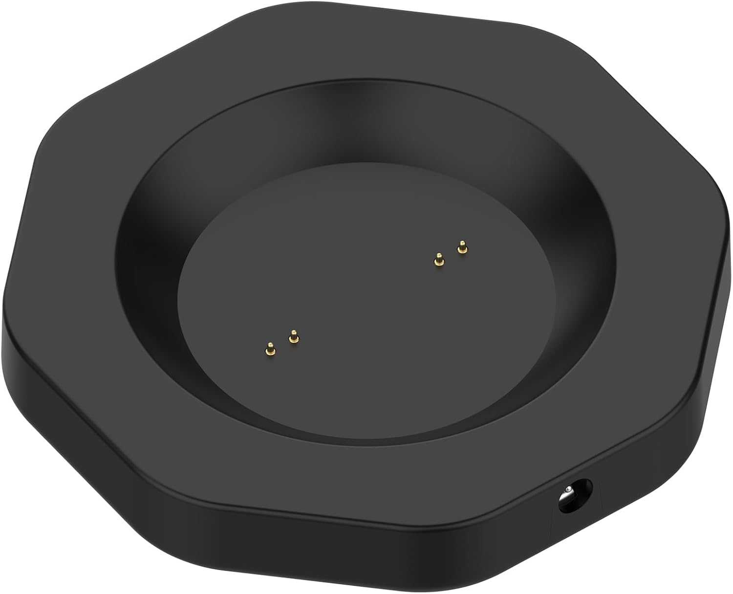 Compatible with Ember Temperature Control Smart Mug 2 Charging Coaster, Coffee Mug App Controlled Warmer Charger Dock Base for Ember Temperature Control Smart Mug2/1 (Black+Black)