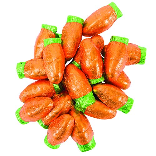 R.M. Palmer Parsnip Pete’s Double Crisp Chocolate Flavor Carrots – 2 Lbs. – Individually Wrapped Easter Bulk Candy – Perfect For Gift Baskets – Delightfully Smooth and Crunchy