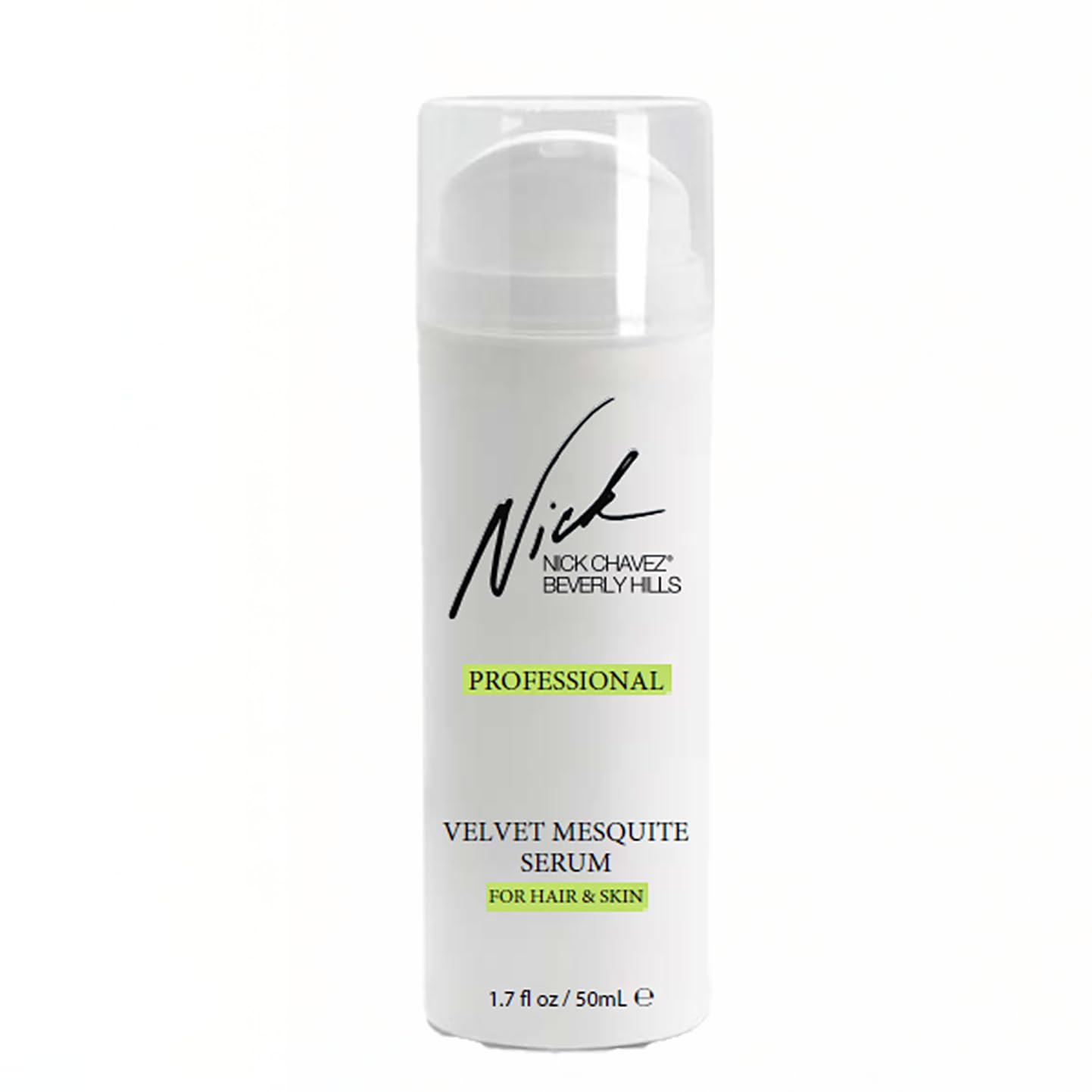 Nick Chavez Beverly Hills Professional Velvet Mesquite Serum for Hair and Skin - Premium Moisturizer, Thicker and Stronger Hair - 1.7 fl oz