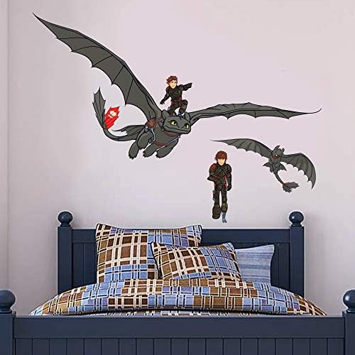 Beautiful Game How To Train Your Dragon Wall Art Hiccup & Toothless