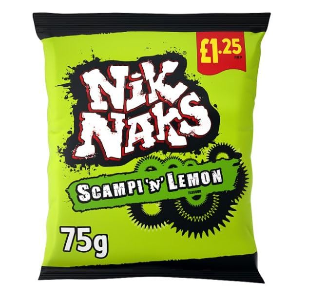 NIK NAKS PM £1.25 SCAMP `N` LEMON