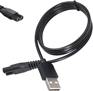 Cable de carga universal de repuesto, compatible con afeitadora eléctrica Meridian Grooming, cable de carga para adaptador de cable de alimentación Meridian (1)