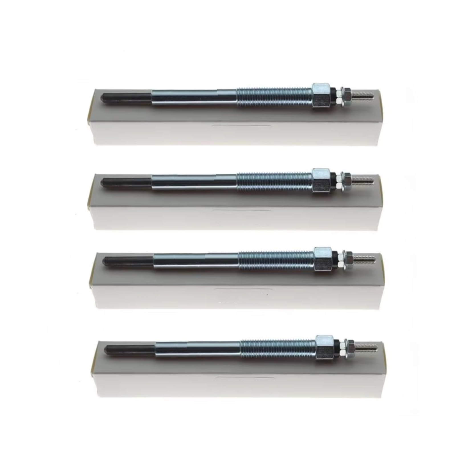 Candele di preriscaldamento per Kia, Combi, Frontier, Serie K. Facili da installare. Set di 4 candelette di preriscaldamento da 23 V. Ricambi Auto. Codice Prodotto: 55200755.