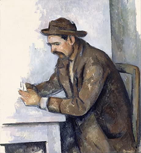 Toile le joueur de cartes Cézanne pour créer une ambiance bistrot chic et artistique