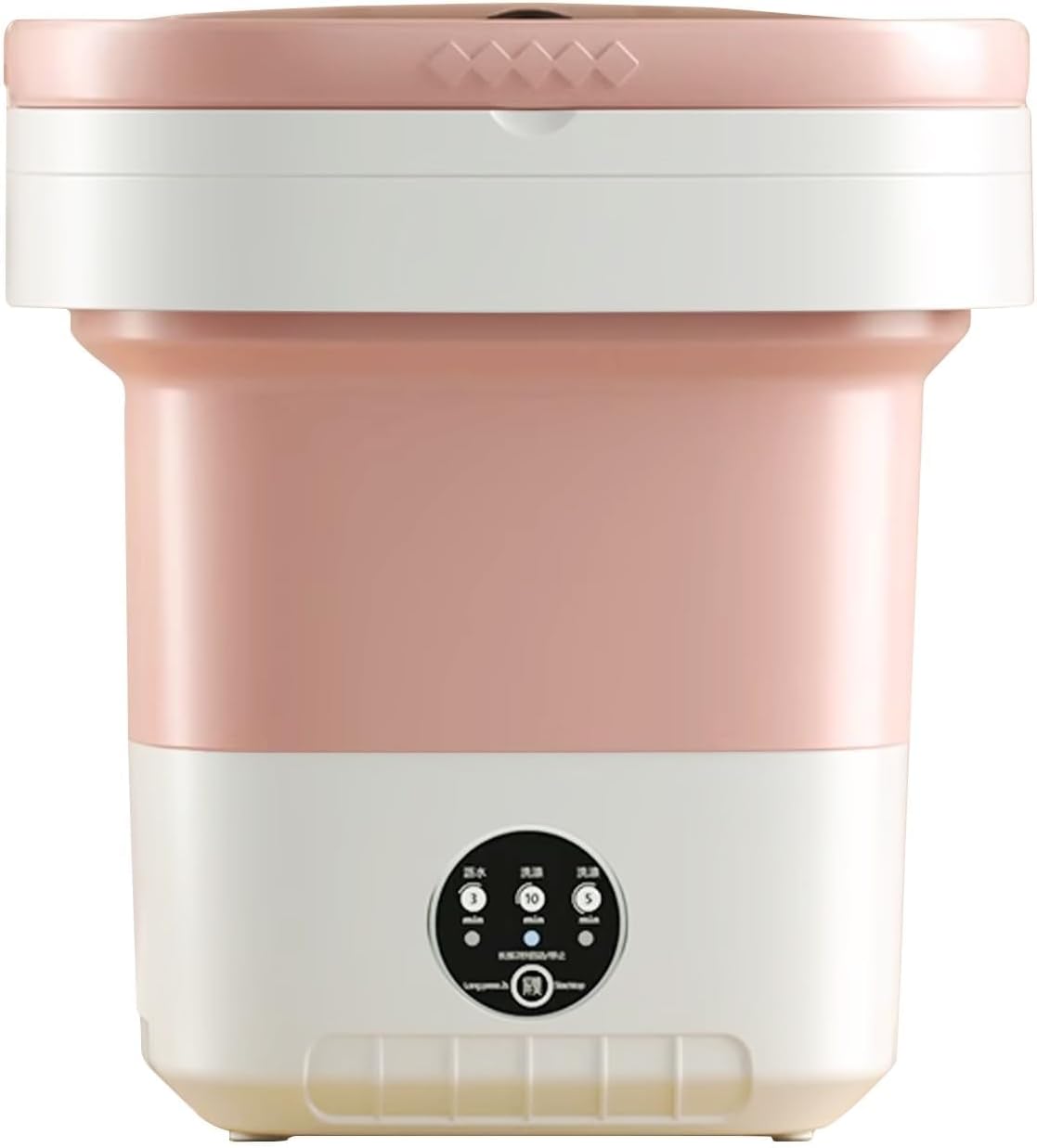 12L Mini Washing Machine With Spin Basket, Foldable Camping Washing Machine for Underwear, Baby Clothes Socks, Small Washing Machine for Apartments, Dorm,RV,Green