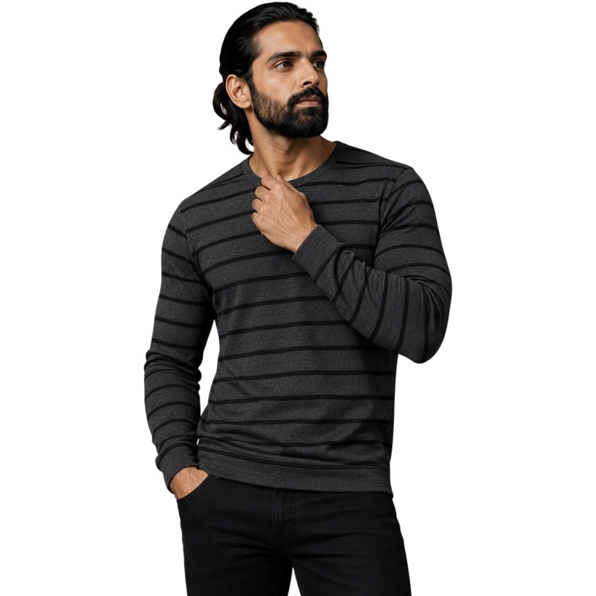 chandre Men's Winter Full Sleeve Thermal Sweatshirt & T-Shirt-picture-10