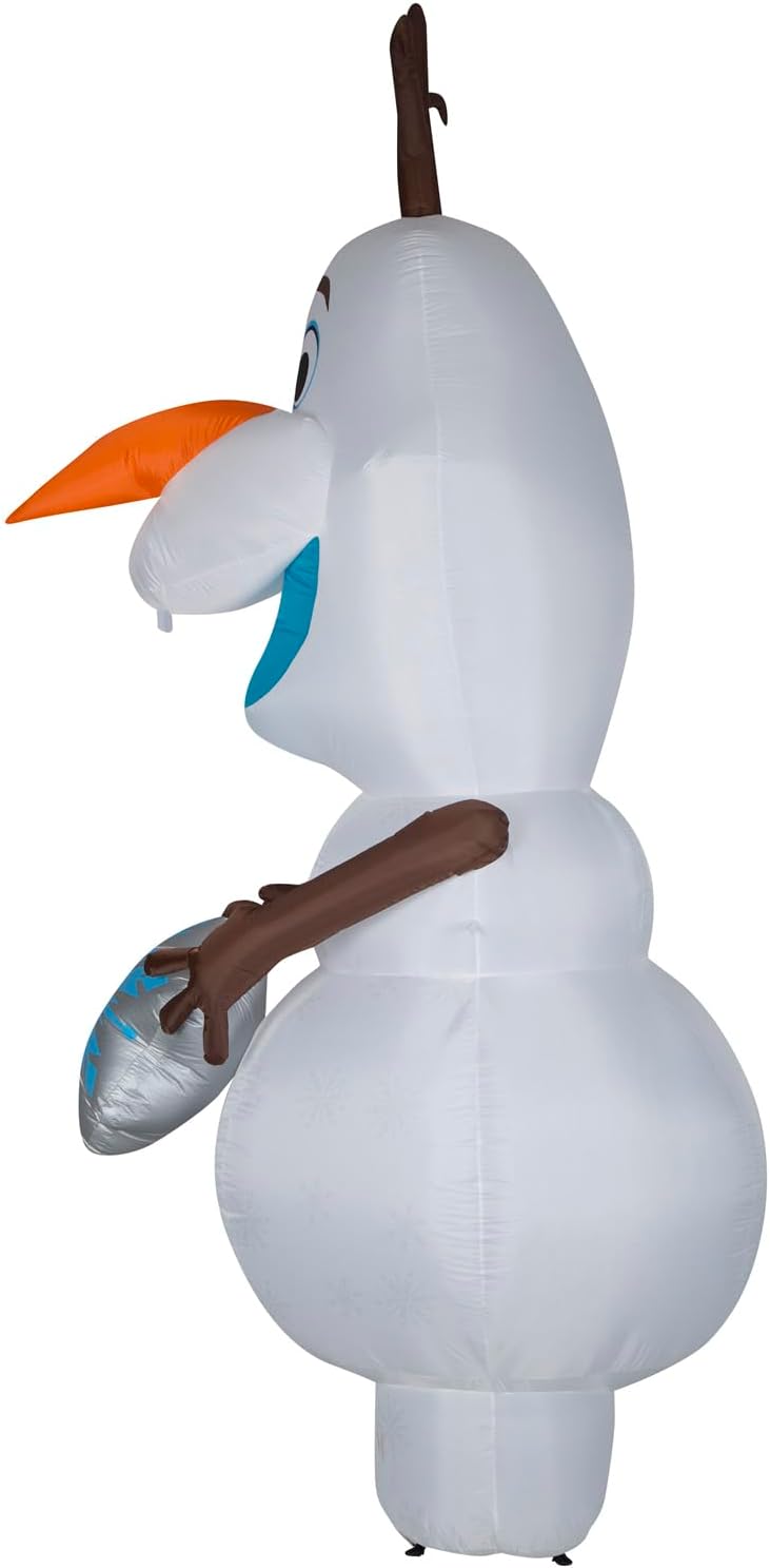 Gemmy Christmas Inflatable Olaf with Snowflake, 11 ft Tall, Multi