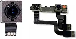 Flex Câmera Traseira e Frontal para iPhone XR, Câmera Traseira e Sensor