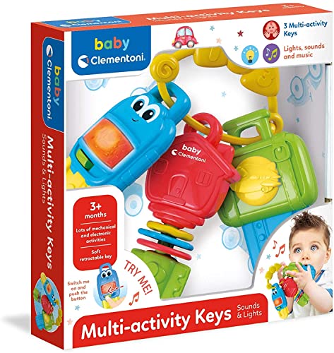 Llaves electrónicas Clementoni Baby 17460 juguete musical infantil