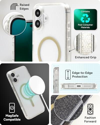 Coque anti-choc iPhone 16 Plus ZAGG Milan Snap MagSafe fine - 7