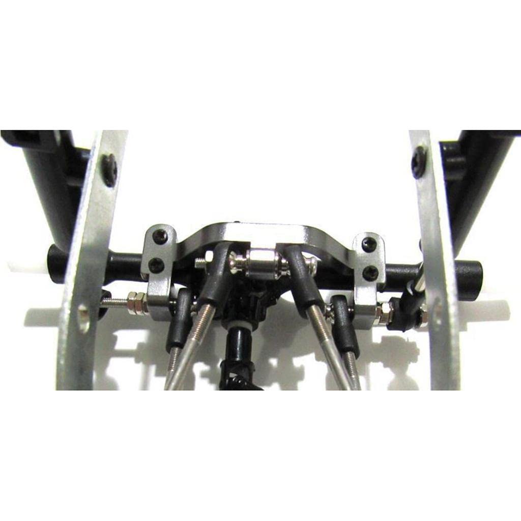 8 Pièces Tige Servo RC Ensemble Liaison Métallique Tige Extrémité Bielle Installation Rapide Convient pour Usage Modélisme Auto Pièces Accessoires, Paquet B