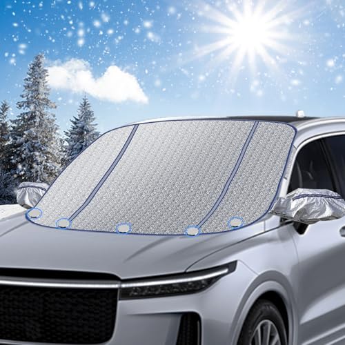 Robofun Auto Windschutzscheibenabdeckung Winter