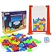 LHZMD Conseil Tetris Coloré Puzzle 3D Tangram Casse-Tête Puzzle Intelligence Jouet pour Enfants Et Adultes Création De Cadeaux D'éducation Intellectuelle pour Les Enfants,B
