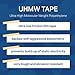 TapeCase, 3-5-423-3, Squeak Reduction UHMW Polyethylene Tape, High Tack Acrylic Adhesive, Translucent, 3 in x 5 yd, 1 Roll