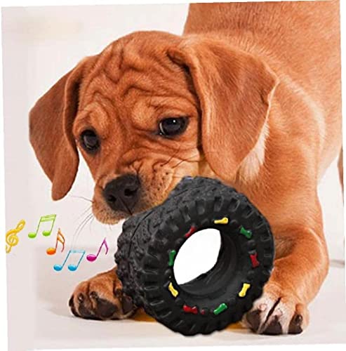 U-K Squeaky Dog Chew Toy, Toothbrush Toy For Teeth Cleaning, Interactive Games Reduce Boredom Large Medium And Small Dogs Deft Attractive #TOP1