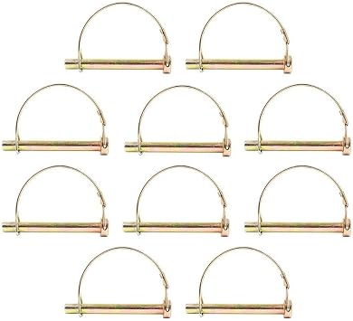 for Pk of 10 Round Handle P14PTL PTO Lock pins 1/4 Diameter, 2.25 Useable Length