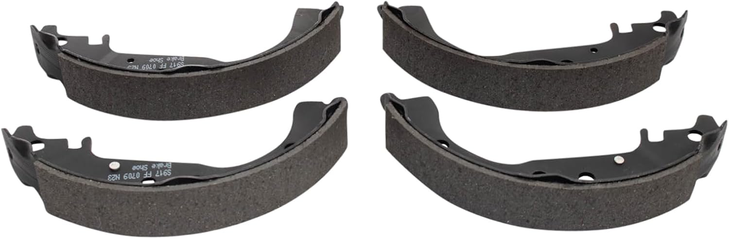 TRQ Brake Shoe & Drum Kit Compatible with 2007-2017 Toyota Yaris