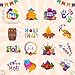 BeYumi Happy Holi Sticker Roll - 1000Pcs Indian Holi Hai Festival Stickers in 2 Rolls Waterproof Vinyl Holiday Celebration Colorful Decals Gift Festival Party Favors Laptop Bottle Scrapbooking Decor