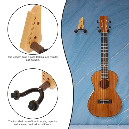 ERINGOGO Guitare Support Mural Cintre Bois Dur Guitare Cintres Support de Guitare Support de Crochet Stand pour Ukulélé… - Les Beatles, Paul McCartney, John Lennon, RIngo Starr, George Harrison ERINGOGO Guitare Support Mural Cintre Bois Dur Guitare Cintres Support de Guitare Support de Crochet Stand pour Ukulélé… – Image 5