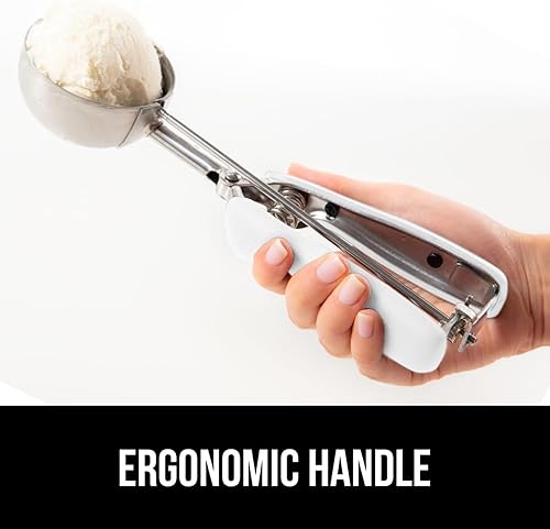 Miniatura 29 de Gorilla Grip - Cuchara con resorte de acero inoxidable de alta calidad, para frutas, galletas y helados, cuchara mediana talla 30 de 2 cucharadas