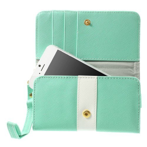 Étui Cuir Synthétique Cubot T9 Vert - Finition Premium et Fermeture Aimantée - 4