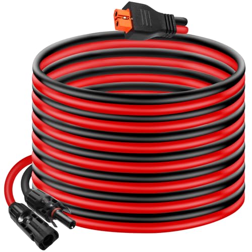 10AWG Tinned Copper Wire XT60i to Solar Panel Connector Extension
