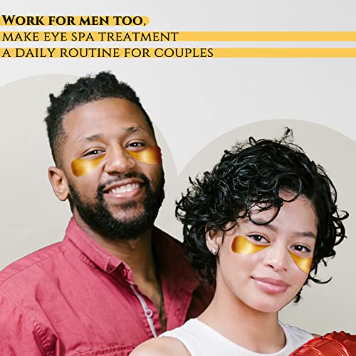 Seed Spring 24K Gold Under Eye Patches - 60 Pcs Under Eye Mask Eye Skin Care Treatment For Dark Circle Puffiness Removing Dark Circles Relieve, Pressure And Reduce Wrinkles, Collagen Hydrating #TOP6