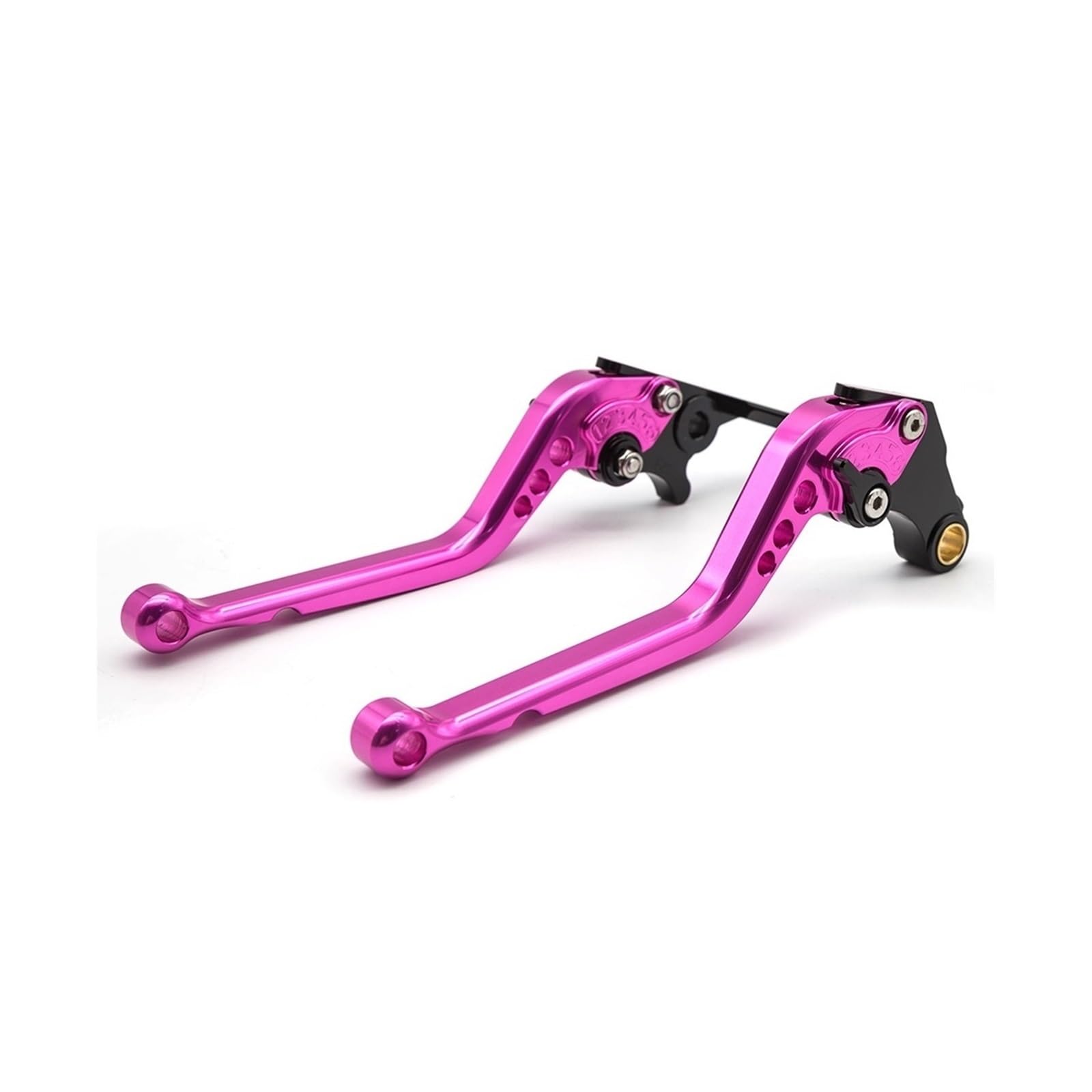 Levier de frein et d'embrayage moto long rose pour Royal Enfield Interceptor 650 2017-2022