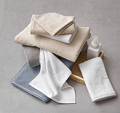 Image of Nautica - Cotton Hand, Fingertip & Bath Towel Set, 6 Pack Towels