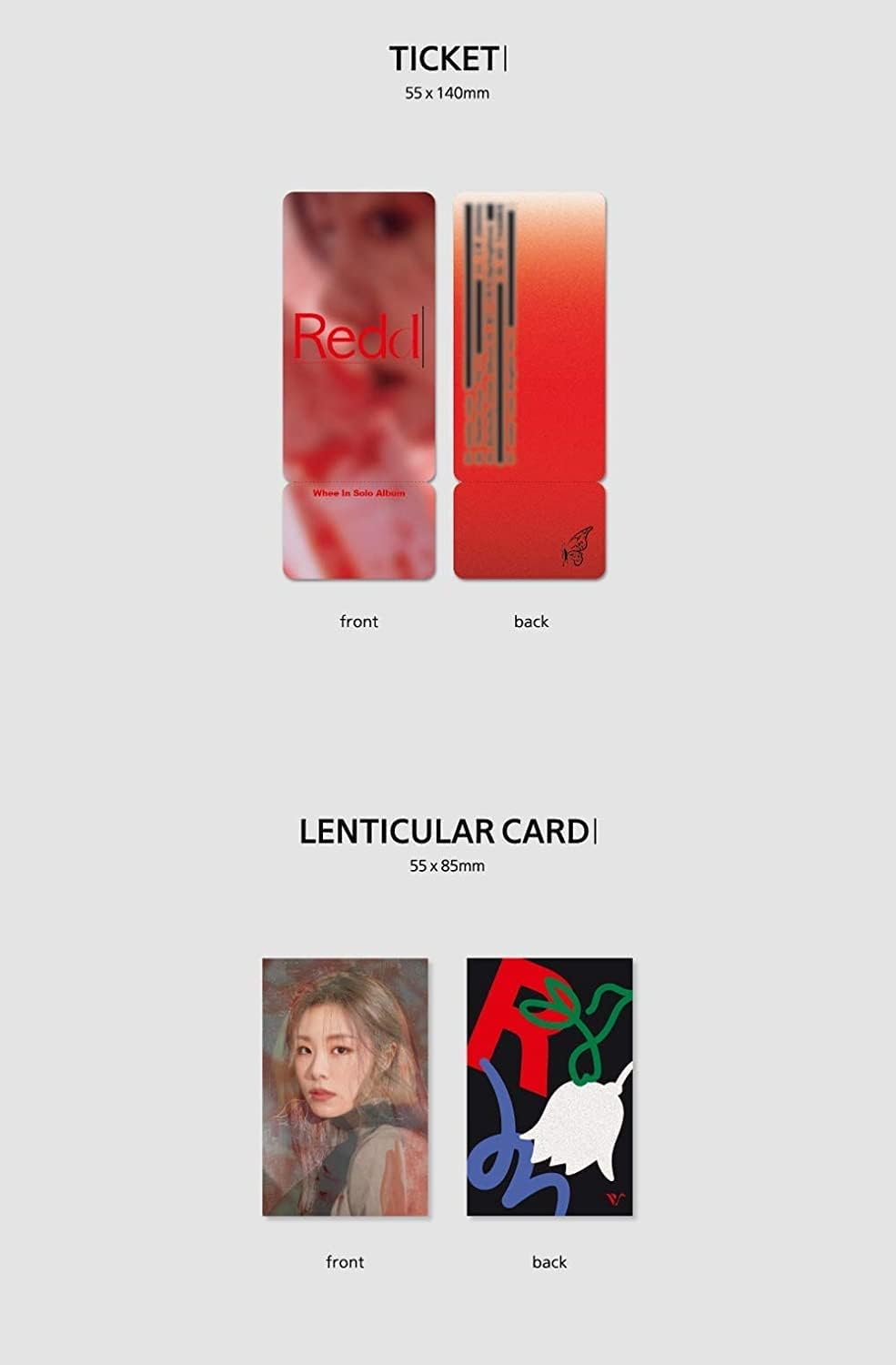 Kakao M Whee in WHEEIN MAMAMOO - Redd (Mini Album) Album