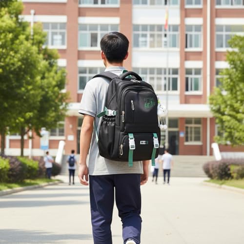 Image of PALAY School Bag Trolley Rolling Backpack for Girls Boys Elementary Middle School Bags Kids Backpack with 6 Wheels