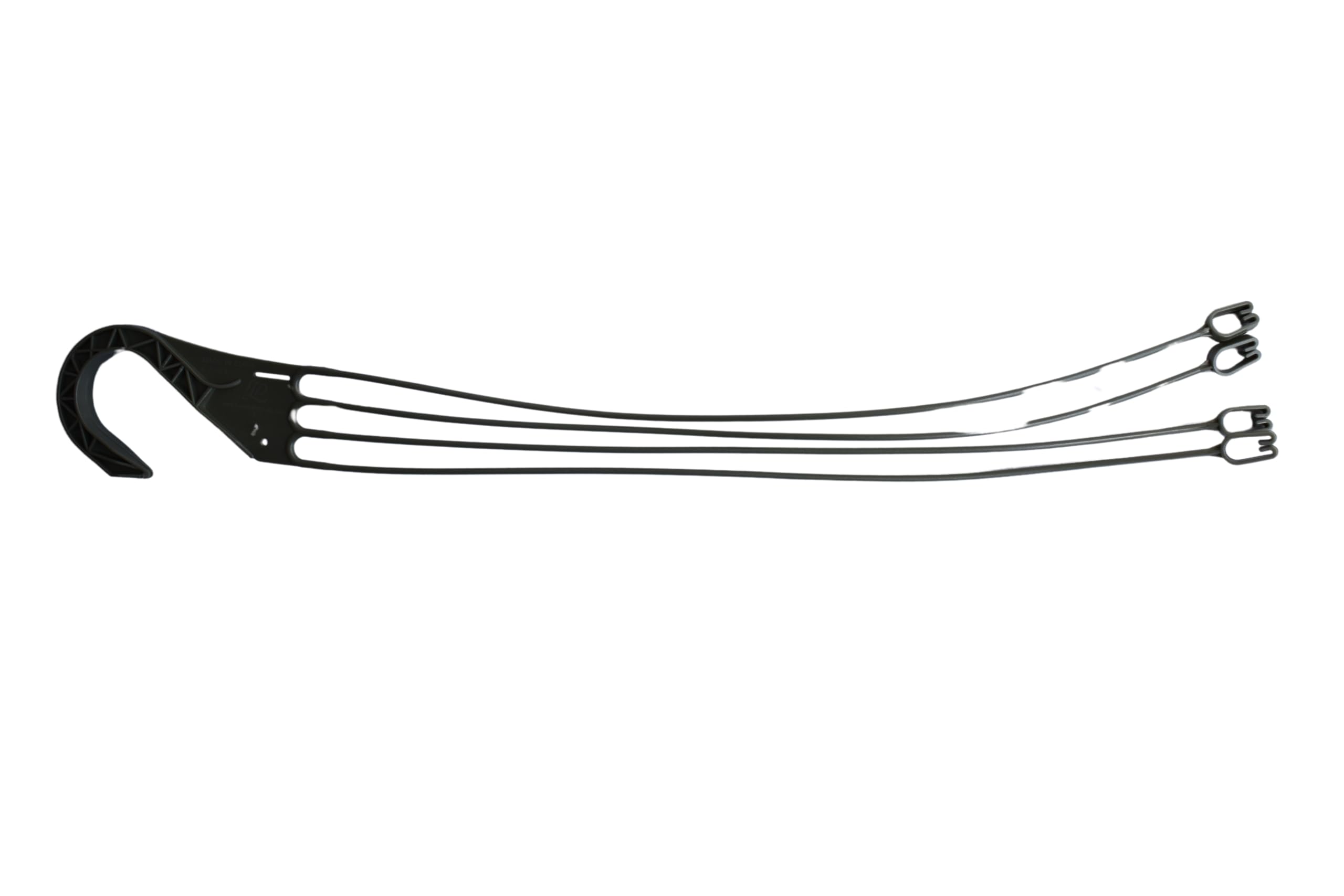 Replacement 4 Strand Plastic Hangers for 12" Hanging Baskets - Set of 5 (Olive Green)