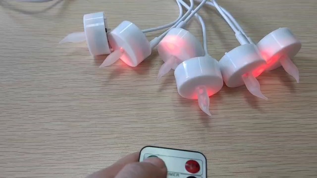 Image of Rechargeable Candles Tea Lights with Remote Timer,Battery Operated Flameless LED Tea Lights Candles with USB Rechargeable for Halloween,Christmas,Weddings,Birthdays 6-Pack(Warm White)