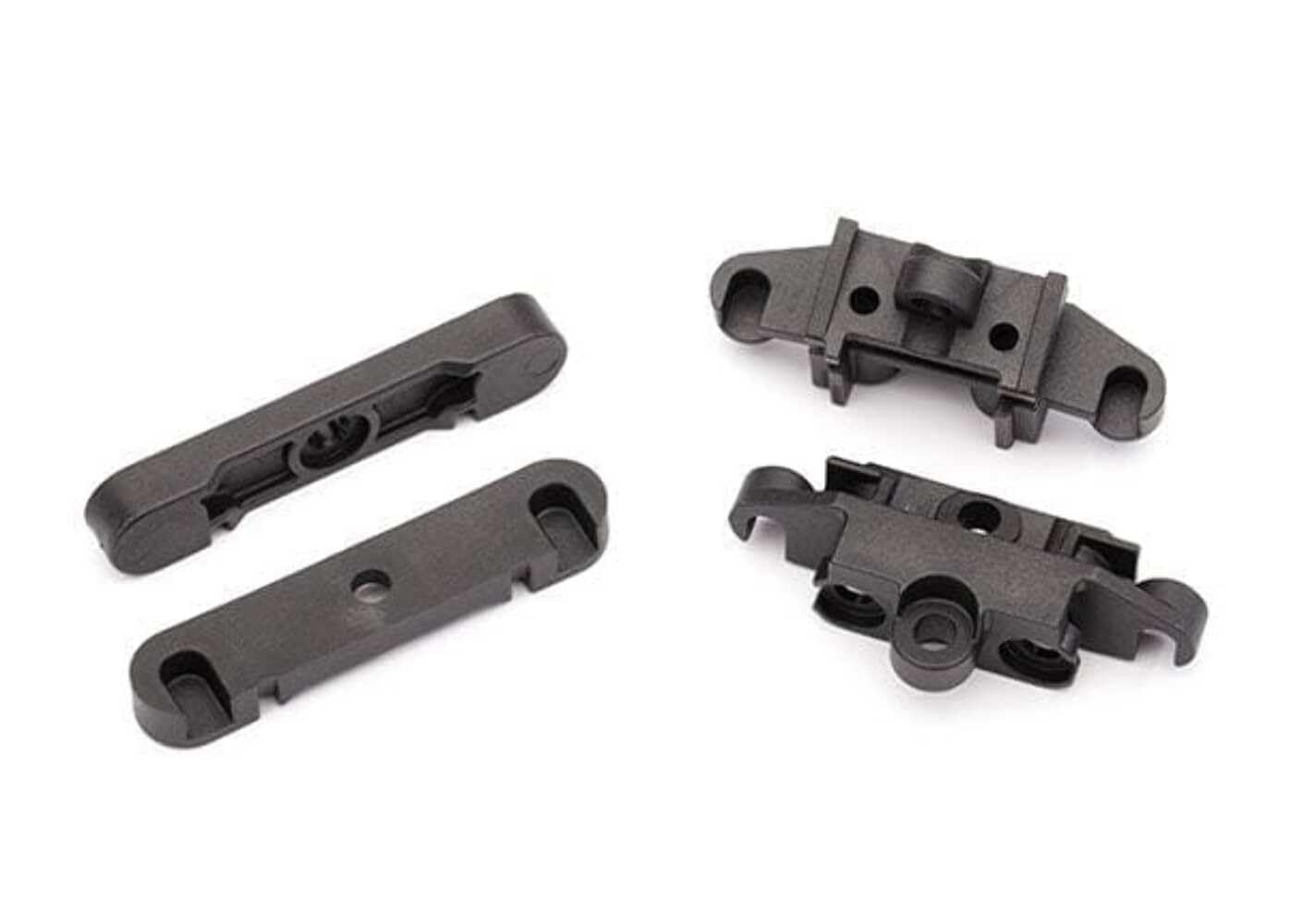 Barra de corbata Traxxas 8916 delantera y trasera para chasis Maxx 2
