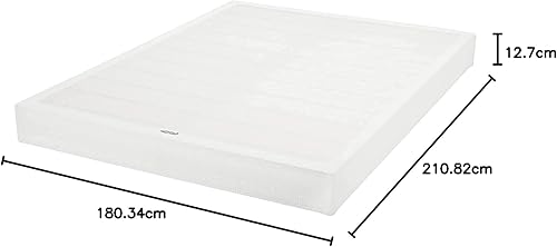 Miniatura 22 de Amazon Basics - Base de cama tipo somier inteligente, base de colchón de 7” de alto, montaje fácil sin necesidad de herramientas, tamaño king, 79”