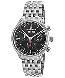 Gehäusedurchmesser: ):40 Maurice Lacroix Lc1228-Ss002-331 Herren-Armbanduhr Les Classiques Chronograph Ss schwarzes Zifferblatt Ss