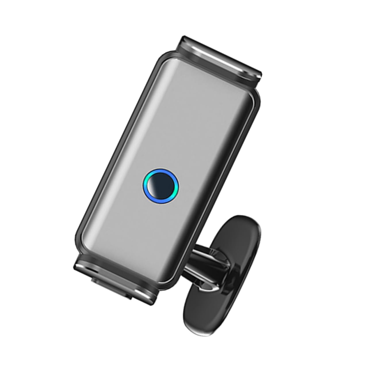 SHINEOFI Supporto Auto Elettrico in ABS e Lega di Alluminio Design Auto- Porta per Auto Girevole e Salvaspazio per Cruscotto e Parabrezza
