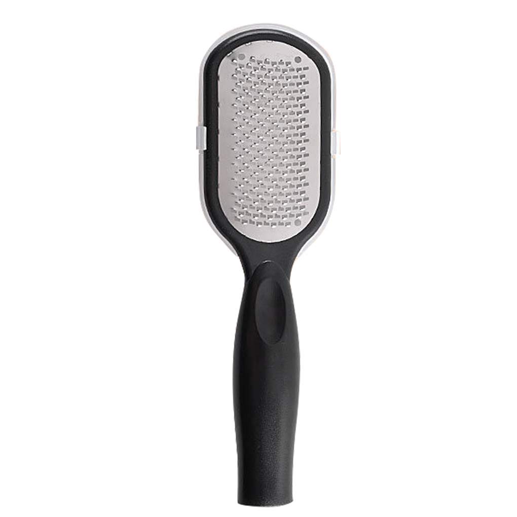 Juego de 10 escofinas de callos para pies, herramientas de pedicura, accesorio de pedicura, para mujeres y hombres, eliminación de piel muerta dura, limas de frotamiento, color negro