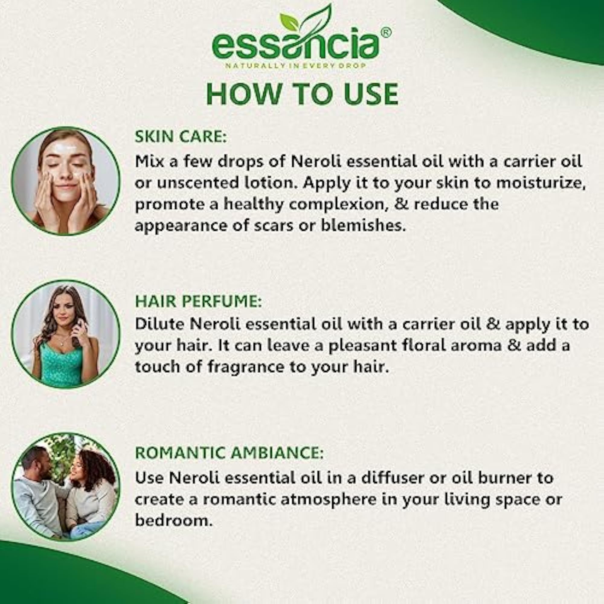 Neroli Essential Oil, 100% Pure, 30 ML