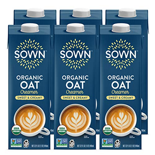 SOWN Organic Oat Creamer Sweet & Creamy - Barista Oat Milk N...
