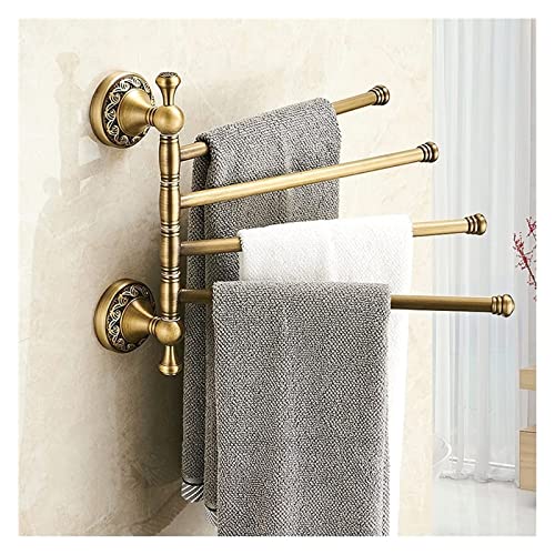 Porte-serviettes en laiton contre l'humidité pour sécher vos draps de bain froissés