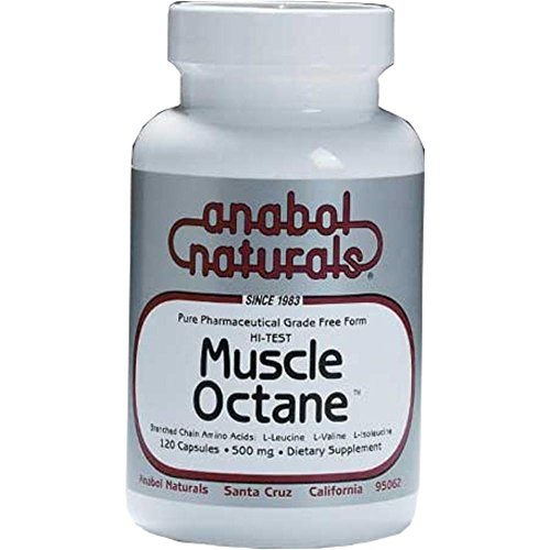 A. Naturals Hi-Test Muscle Octane BCAA's - 500 mg - 240 Capsules A. Naturals Hi-Test Muscle Octane BCAA's - 500 mg - 240 Capsules