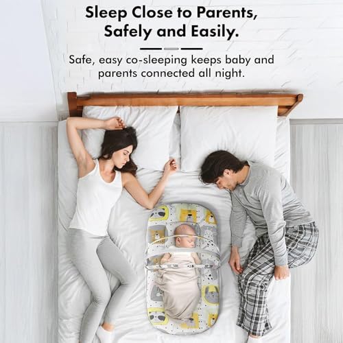 Image of StarAndDaisy 3 in 1 Baby /Mosquito net for Sleeping 0-12 Months- Newborn, Mosquito net for Baby /Soft and Comfortable Bed, Washable Cotton Design for Baby