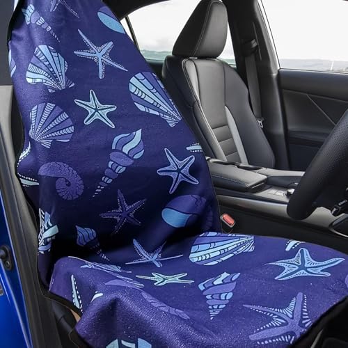 Protection de siège en serviette imperméable pour chien et retour de plage