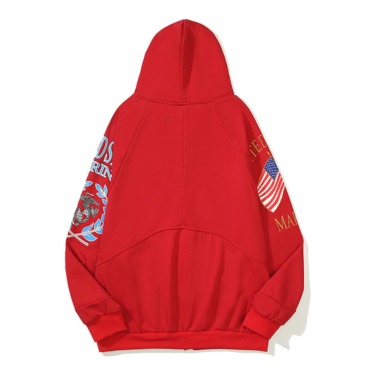 Felpa con cappuccio Y2K Graphic Baggy Zip up Pullover Felpa Giacche Oversize Hip Hop Streetwear Felpe con cappuccio