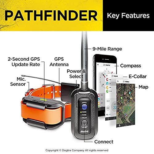 Dogtra Pathfinder 9-Mile 21-Dog Expandable Waterproof Smartphone GPS Tracking & Training E-Collar with 2-Second Update… - Image 4